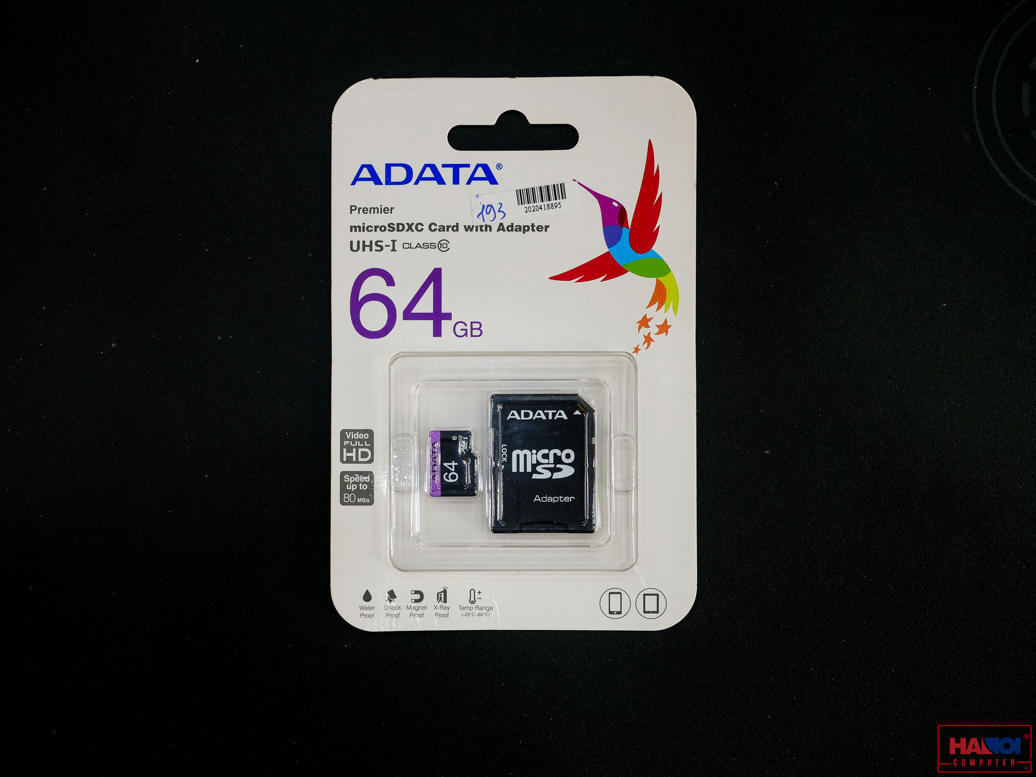 Thẻ nhớ 64GB ADATA UHS-I MICRO SD CLASS10